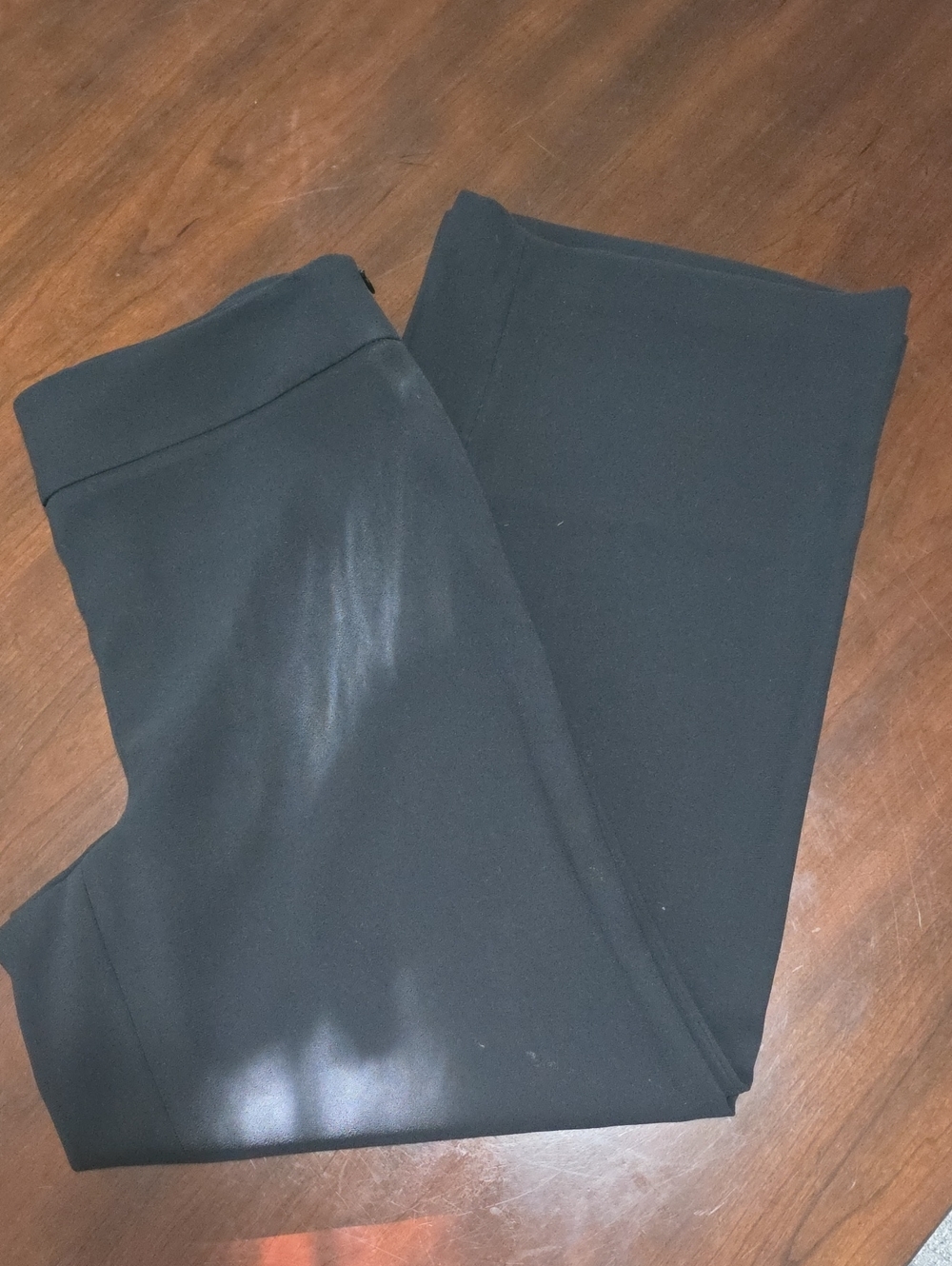 Talbots Black Stretch Ponte Trousers